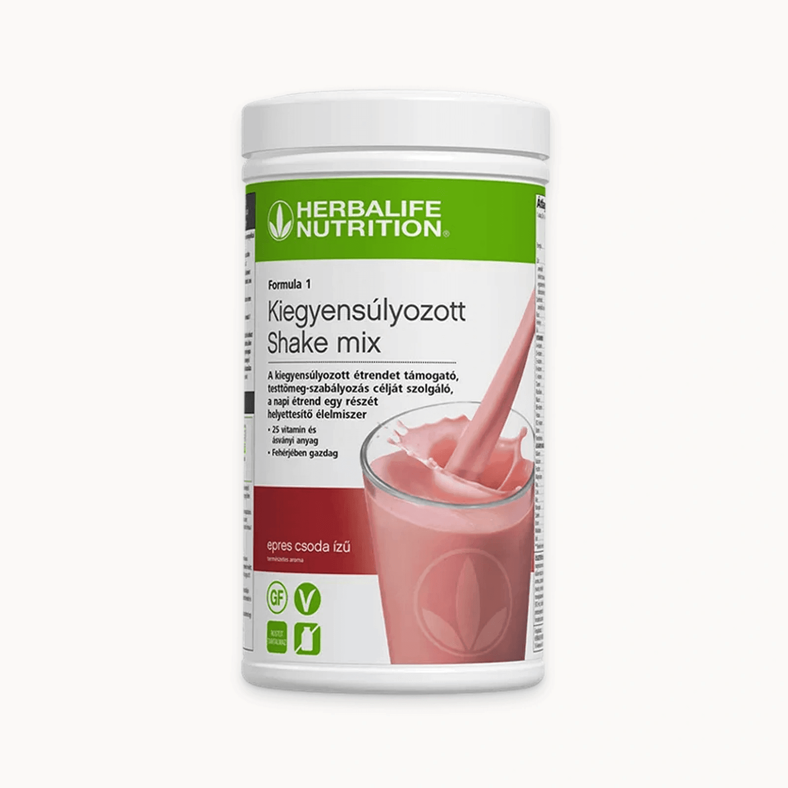 Formula 1 Epres Csoda - Kiegyensúlyozott Shake mix - 550 g - Formula 1 Epres Csoda - Kiegyensúlyozott Shake mix - 550 g