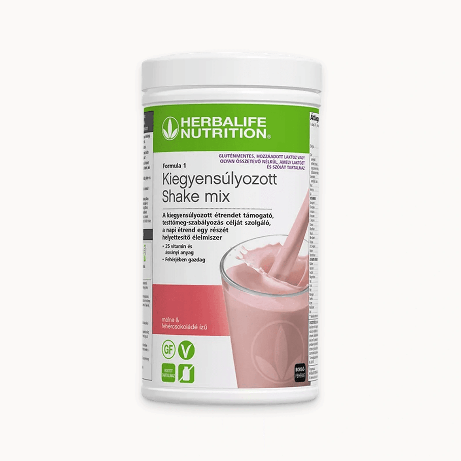 Formula 1 Mentes Málnás-fehércsokis - Kiegyensúlyozott Shake mix - 500 g