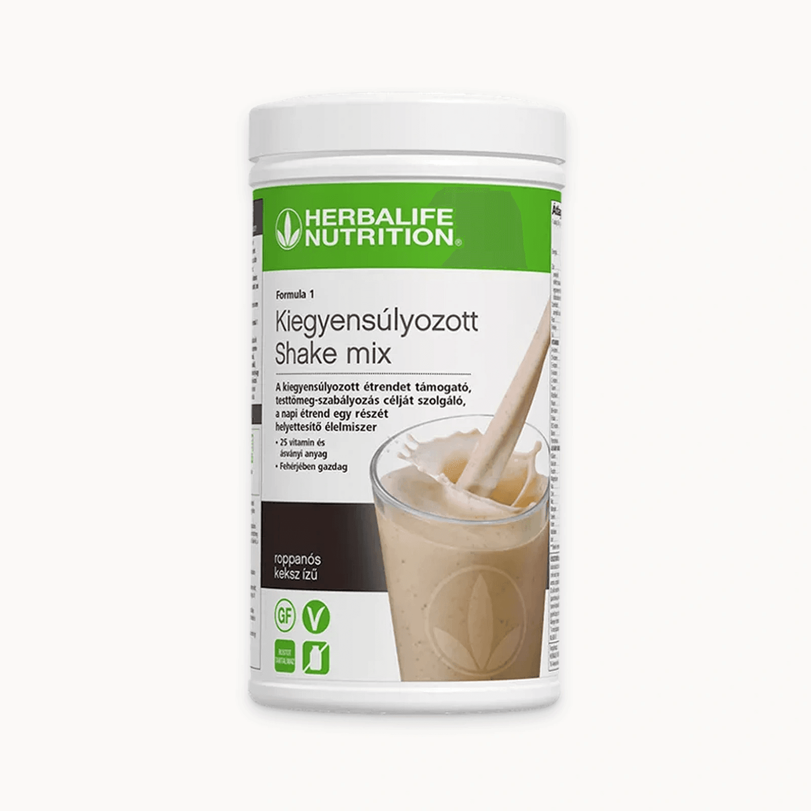 Formula 1 Roppanós Keksz - Kiegyensúlyozott Shake mix - 550 g - Formula 1 Roppanós Keksz - Kiegyensúlyozott Shake mix - 550 g