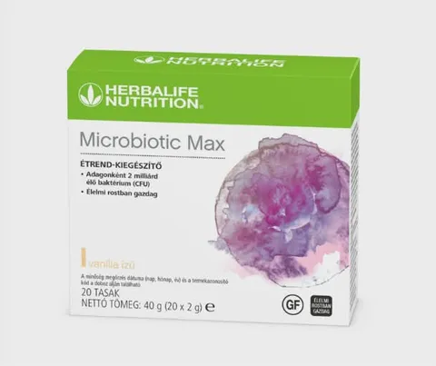 Microbiotic Max - Vanília - 20 tasak / 40 g - Microbiotic Max - Vanília - 20 tasak / 40 g