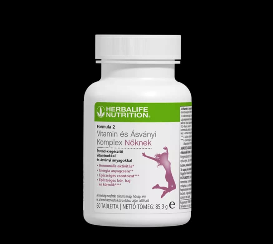 Formula 2 Vitamin és Ásványi Komplex Nőknek - 60 db - Formula 2 Vitamin és Ásványi Komplex Nőknek - 60 db