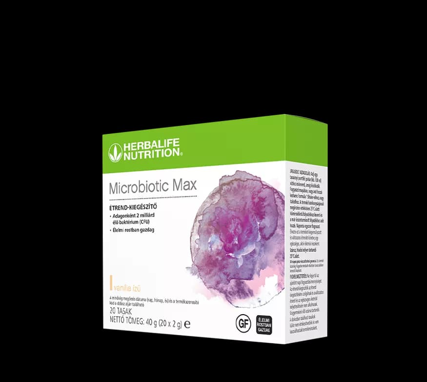 Microbiotic Max - Vanília - 20 tasak / 40 g - Microbiotic Max - Vanília - 20 tasak / 40 g